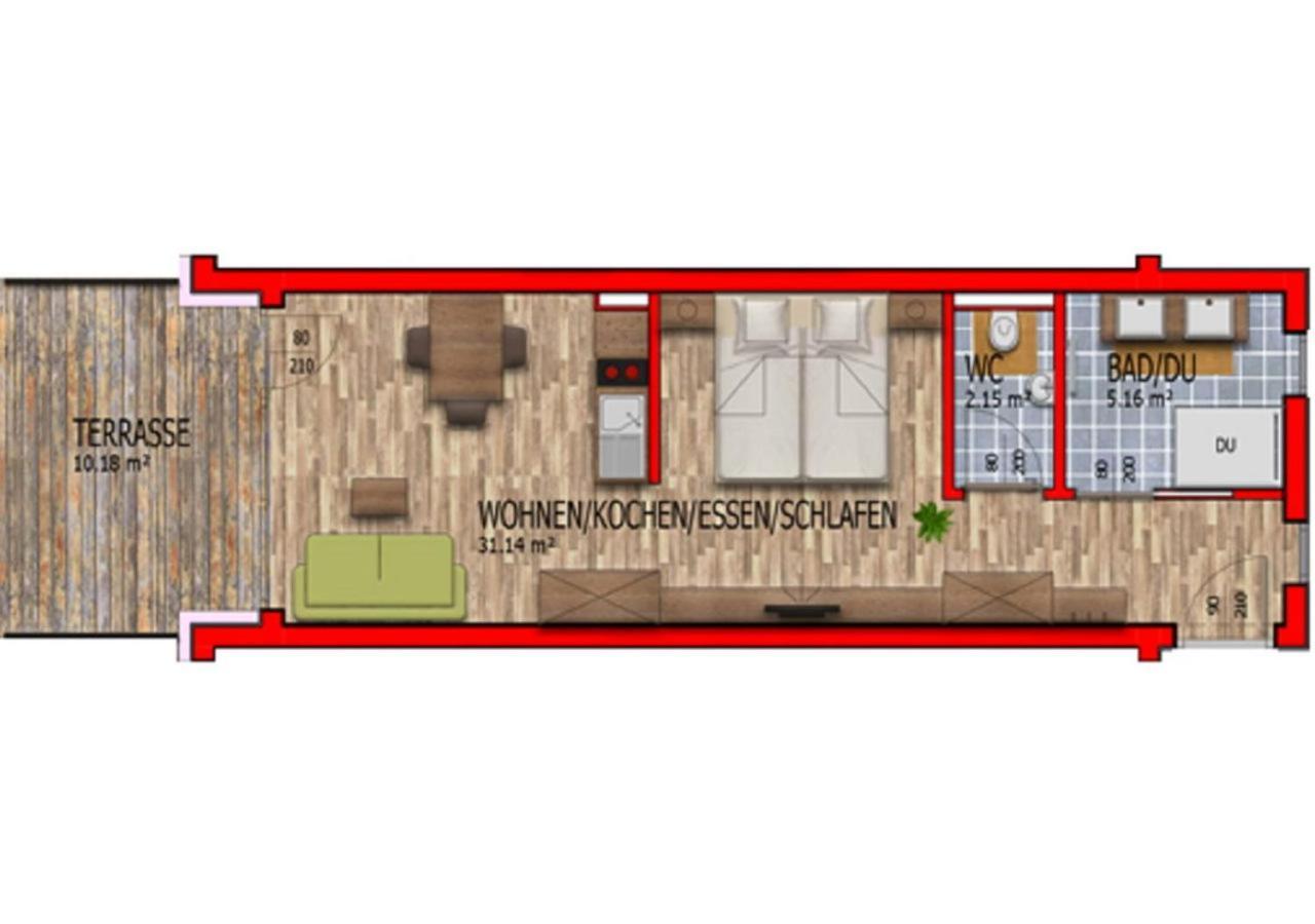 Apartmenthaus Strasswirt De Luxe Tröpolach Esterno foto